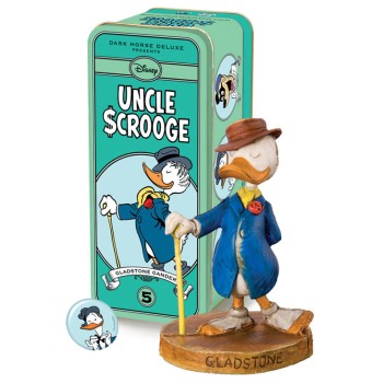 Disney Statue Uncle Scrooge Comics Character Gladstone Gander 13 cm